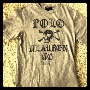 Polo by Ralph Lauren boy’s size M skull T-shirt